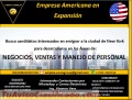 Vacantes Disponibles en las Areas de MERCADEO, VENTAS Y NEGOCIOS