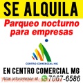 ALQUILER DE PARQUEO NOCTURNO